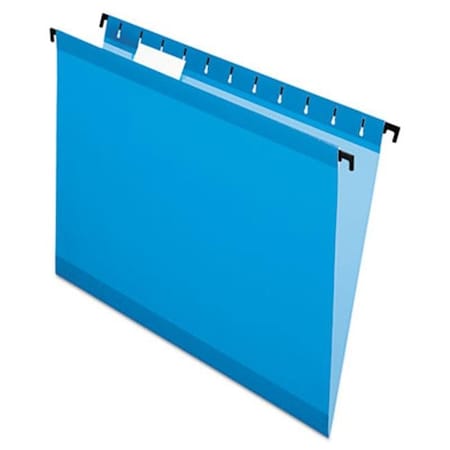 Pendaflex Pendaflex 615215BLU Poly Laminate Hanging Folders; Blue - Letter Size 615215BLU